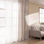 Κουρτίνα (Έτοιμη Ραμμένη) Floreta 11 - 140x275cm