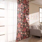 Κουρτίνα (Έτοιμη Ραμμένη) Puebla - 140x260cm