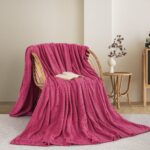 ΚΟΥΒΕΡΤΑ  FLEECE ΥΠΕΡΔΙΠΛΟ 220X240 ADAM HOME (550)  FUCHSIA(21)