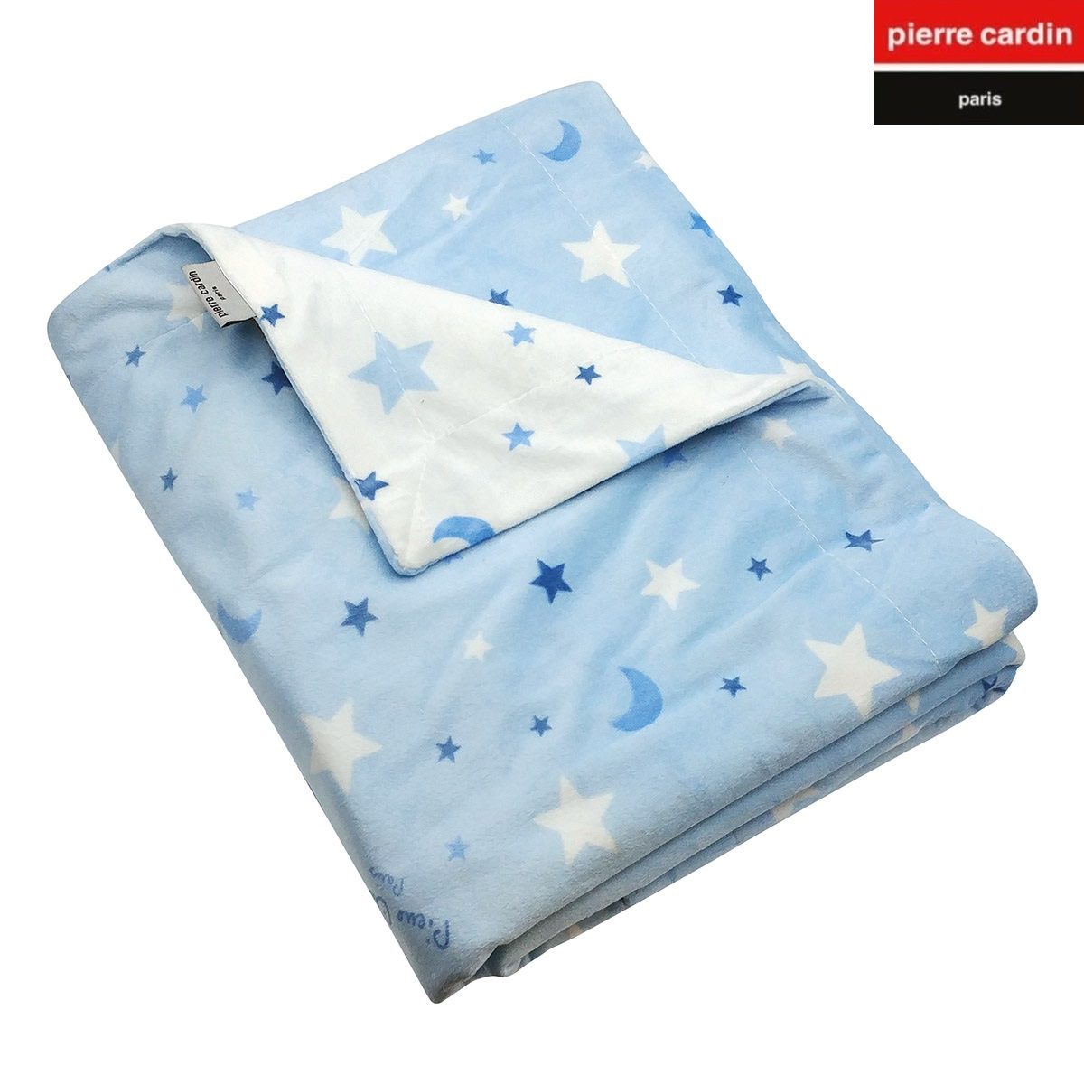 ΚΟΥΒΕΡΤΑ ΚΟΥΝΙΑΣ soft plus FLEECE 110X140 PIERRE CARDIN MOON BLUE