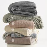 ΚΟΥΒΕΡΛΙ ΒΑΜΒΑΚΕΡΗ ΜΟΥΣΕΛΙΝΑ ΥΠΕΡΔΙΠΛΗ 240Χ250 ADAM HOME