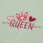 ΚΟΥΒΕΡΤΑ ΠΙΚΕ ΑΓΚΑΛΙΑΣ 80X110 ADAM HOME QUEEN GREEN - Image 2