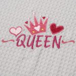 ΚΟΥΒΕΡΤΑ ΠΙΚΕ ΑΓΚΑΛΙΑΣ 80X110 ADAM HOME QUEEN GREY - Image 2