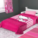ΚΟΥΒΕΡΤΑ ΙΣΠΑΝΙΑΣ ΜΟΝΗ 160X220 BELPLA STER 272  FUCHSIA