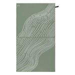 Beauty Home Πετσέτα θαλάσσης διπλής όψης Microfiber 200gsm Art 2290 90x160 Λαδί