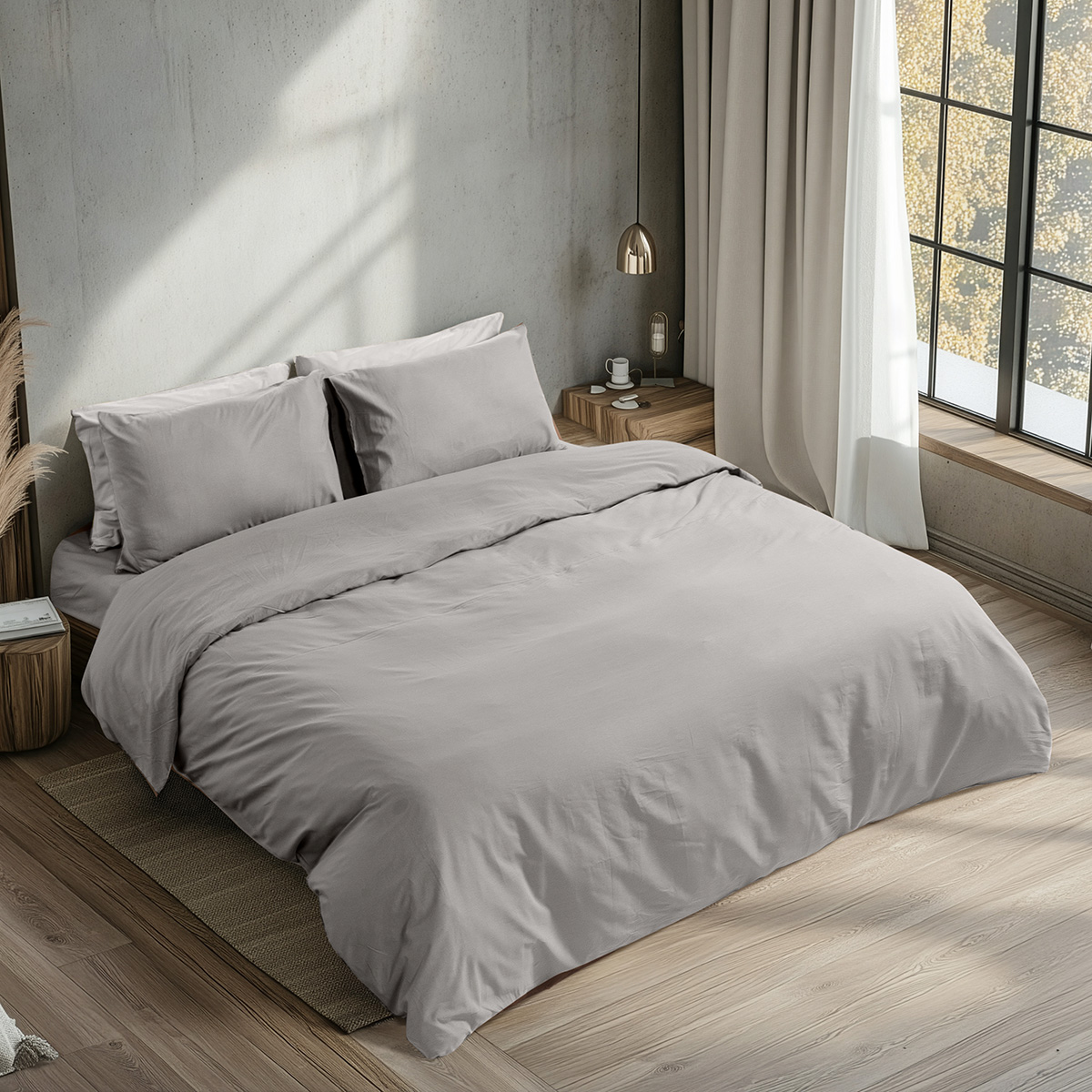 Beauty Home Σεντόνι υπέρδιπλο Prime Art 1230 240x268 Γκρι Beauty Home Σεντόνι υπέρδιπλο Prime Art 1230 240x268 Γκρι