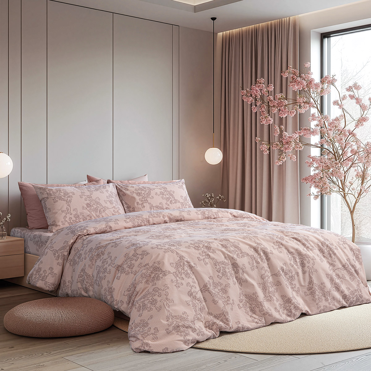 Beauty Home Σετ σεντόνια υπέρδιπλα Moments Art 12569 230x260 Σάπιο Μήλο
