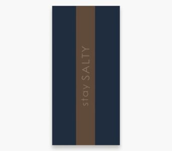 ΠΕΤΣΕΤΑ ΘΑΛΑΣΣΗΣ STAY SALTY 80X160