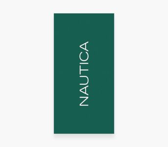 ΠΕΤΣΕΤΑ ΘΑΛΑΣΣΗΣ NAUTICA-NAU LOGO 80X160