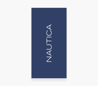 ΠΕΤΣΕΤΑ ΘΑΛΑΣΣΗΣ NAUTICA-NAU LOGO 80X160