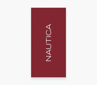 ΠΕΤΣΕΤΑ ΘΑΛΑΣΣΗΣ NAUTICA-NAU LOGO 80X160