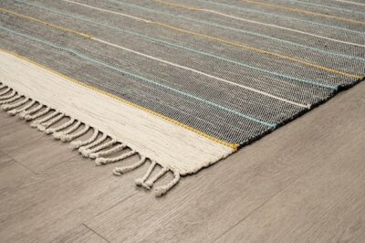 ΧΑΛΙ RIBELLA ΧΕΙΡΟΠΟΙΗΤΟ 100 D.GREY - 160X230  NewPlan - Image 2