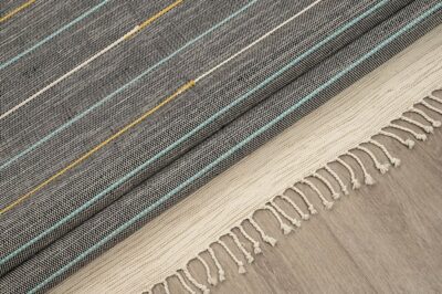 ΧΑΛΙ RIBELLA ΧΕΙΡΟΠΟΙΗΤΟ 100 D.GREY - 160X230  NewPlan - Image 3