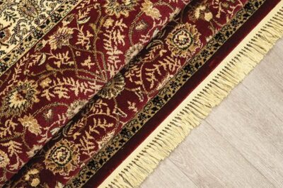 ΧΑΛΙ PERSIA 1533 BURGUNDY ΜΕ ΚΡΟΣΣΙ - SET067(2x140,1x200)  NewPlan - Image 3
