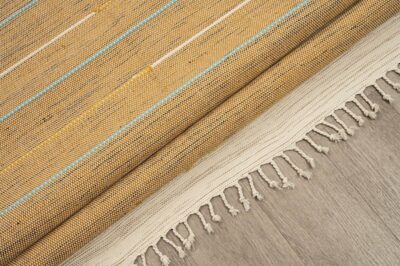 ΧΑΛΙ RIBELLA ΧΕΙΡΟΠΟΙΗΤΟ 200 BEIGE - 160X230  NewPlan - Image 3