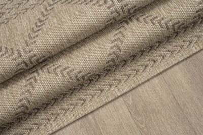 ΧΑΛΙ ETHNIK  2012C BROWN/CARAMEL BEIGE - 070X140  NewPlan - Image 3