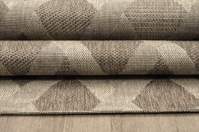 ΧΑΛΙ ETHNIK  203729C BROWN/CARAMEL BEIGE - 133X190  NewPlan - Image 4