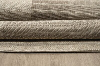 ΧΑΛΙ ETHNIK  20706C BROWN/CARAMEL BEIGE - 133X190  NewPlan - Image 3
