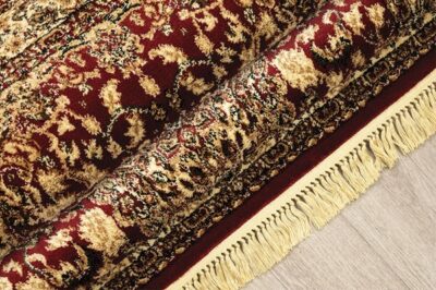 ΧΑΛΙ PERSIA 5649 BURGUNDY ΜΕ ΚΡΟΣΣΙ - 133X190  NewPlan - Image 3