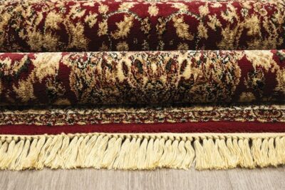 ΧΑΛΙ PERSIA 5649 BURGUNDY ΜΕ ΚΡΟΣΣΙ - 133X190  NewPlan - Image 4
