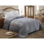 ΚΟΥΒΕΡΤΟΠΑΠΛΩΜΑ ΜΟΝΟ 160X240 ADAM HOME (822) GREY