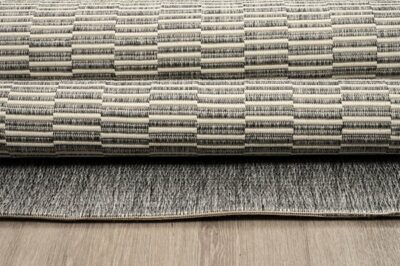 ΧΑΛΙ ETHNIK  9825D GREY-ECRU - 133X190  NewPlan - Image 4