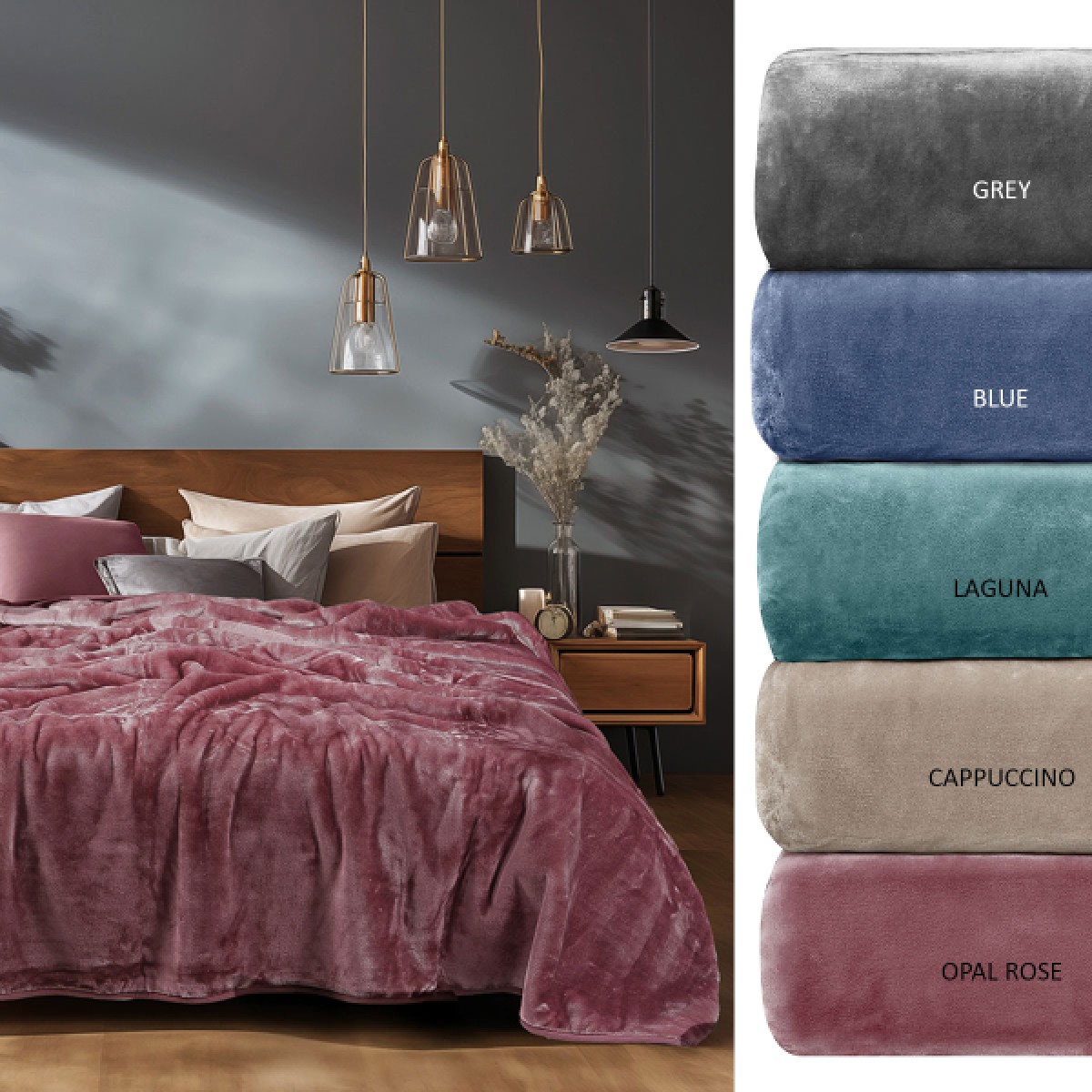ΚΟΥΒΕΡΤΑ KING SIZE 240X260 ADAM HOME 700