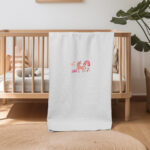 ΚΟΥΒΕΡΤΑ ΠΙΚΕ ΑΓΚΑΛΙΑΣ 80X110 ADAM HOME UNICORN WHITE