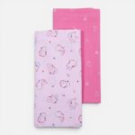 Σετ Σεντόνια Λίκνου Βρεφικά 2τεμ. Cats Are Perfect  Nef Nef Homeware