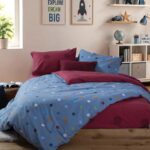 Σετ Σεντόνια Παιδικά Μονά Dots Blue 170x260  Nef Nef Homeware