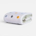Κουβέρτα Βρεφική Κούνιας Baby Dots Green 100x140  Nef Nef Homeware