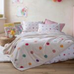 Κουβέρτα Παιδική Dots Ecru 160x220  Nef Nef Homeware