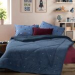 Κουβερτοπάπλωμα Παιδικό Μονό Dots Blue 160x220  Nef Nef Homeware