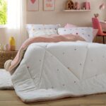 Κουβερτοπάπλωμα Παιδικό Μονό Dots Blue 160x220  Nef Nef Homeware