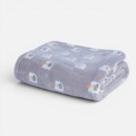 Κουβέρτα Fleece Βρεφική Αγκαλιάς Elephants 110x150  Nef Nef Homeware