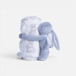 Κουβερτάκι με Κουνελάκι Βρεφικό Αγκαλιάς Fleece Bunny Boo 75x100  Nef Nef Homeware