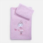 Πετσέτες Βρεφικές Σετ 2τεμ. Ballerine World  Nef Nef Homeware