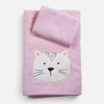 Πετσέτες Βρεφικές Σετ 2τεμ. Cats Are Perfect  Nef Nef Homeware