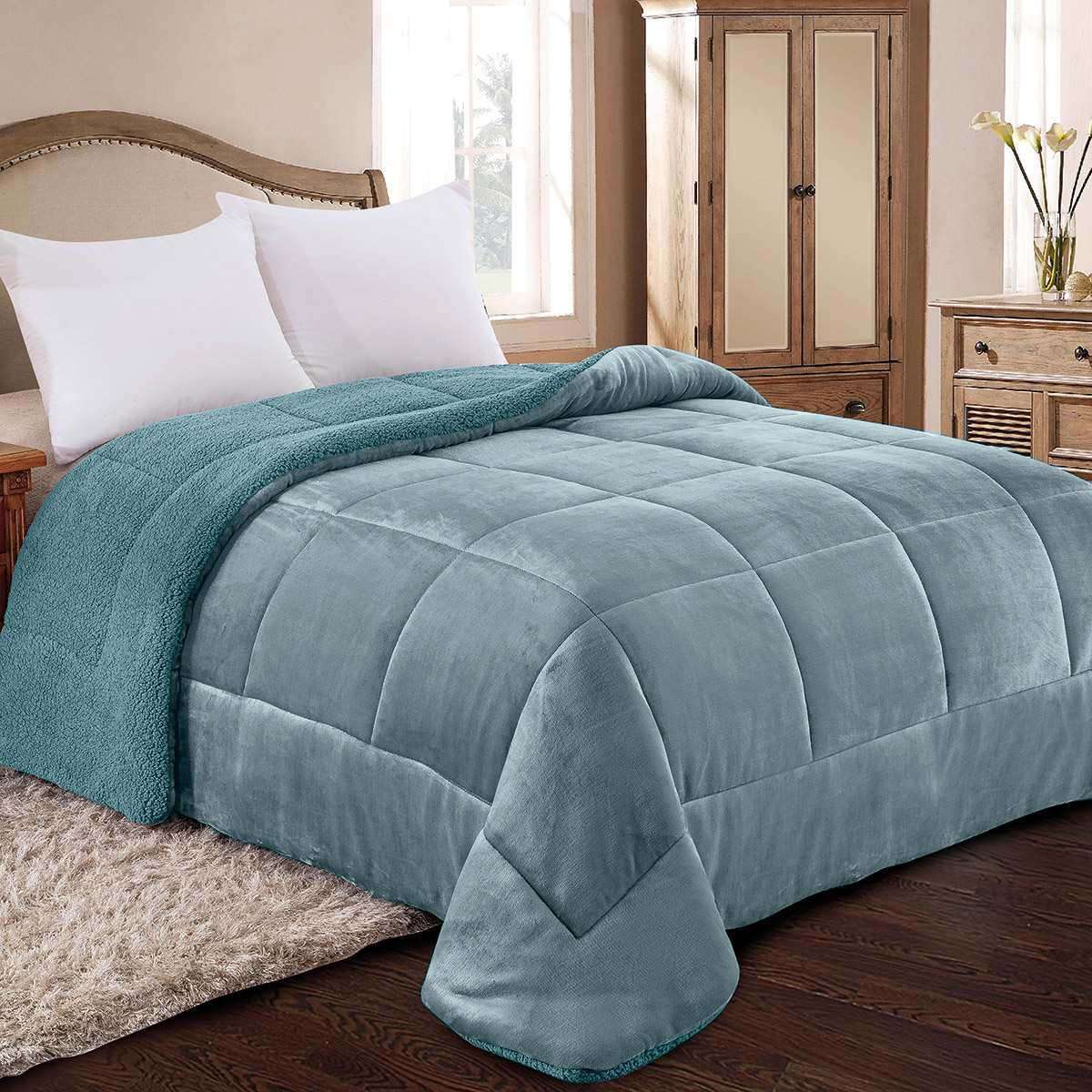 ΚΟΥΒΕΡΤΟΠΑΠΛΩΜΑ ΜΟΝΟ 160X240 ADAM HOME (805) LAGUNA