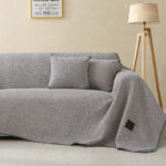 Beauty Home Ριχτάρι Τριθέσιο Lamb Plus Art 8831 175x300 Γκρι