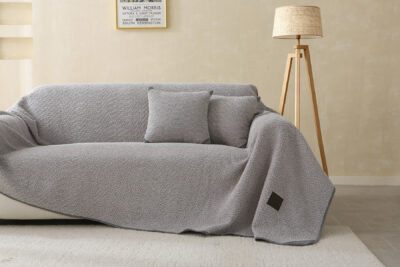 Beauty Home Ριχτάρι Τριθέσιο Lamb Plus Art 8831 175x300 Γκρι