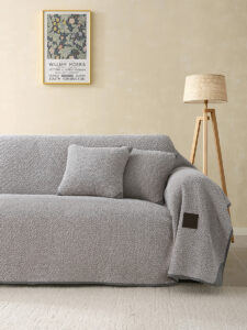 Beauty Home Ριχτάρι Διθέσιο Lamb Plus Art 8831 175x250 Γκρι - Image 2