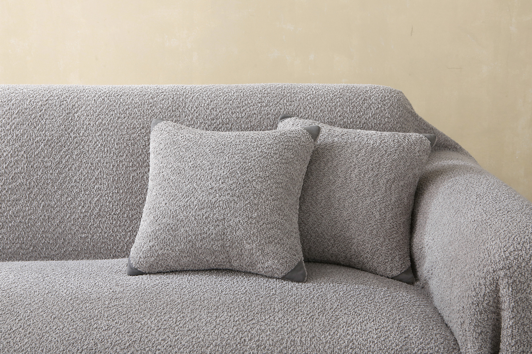 Beauty Home Μαξιλαροθήκη Lamb Plus Art 8831 42x42 Γκρι Beauty Home Μαξιλαροθήκη Lamb Plus Art 8831 42x42 Γκρι