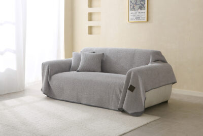 Beauty Home Ριχτάρι Διθέσιο Lamb Plus Art 8831 175x250 Γκρι - Image 3