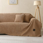 Beauty Home Ριχτάρι Τριθέσιο Lamb Plus Art 8832 175x300 Άμμου