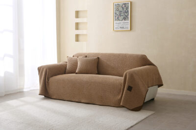 Beauty Home Ριχτάρι Τριθέσιο Lamb Plus Art 8832 175x300 Άμμου - Image 3