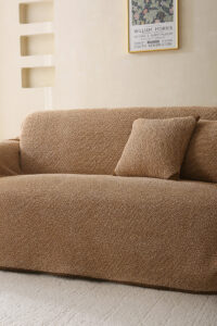 Beauty Home Ριχτάρι Τριθέσιο Lamb Plus Art 8832 175x300 Άμμου - Image 4