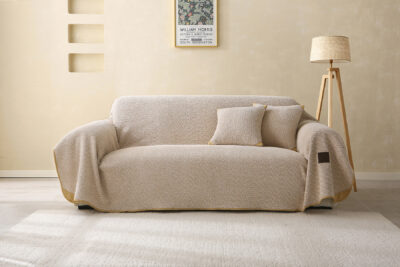 Beauty Home Ριχτάρι Μονοθέσιο Lamb Plus Art 8833 175x180 Μπεζ - Image 5