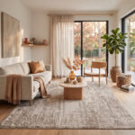Beauty Home Χαλί Vision Art 9258 Μπεζ 133x190 - Image 2