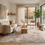 Beauty Home Χαλί Vision Art 9260 Μπεζ 200x290 - Image 2